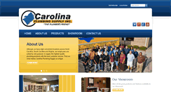 Desktop Screenshot of carolinaplumbingsupply.com